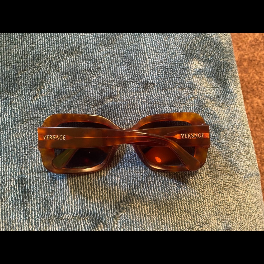 Authentic Vintage tortoise Versace Sunglasses